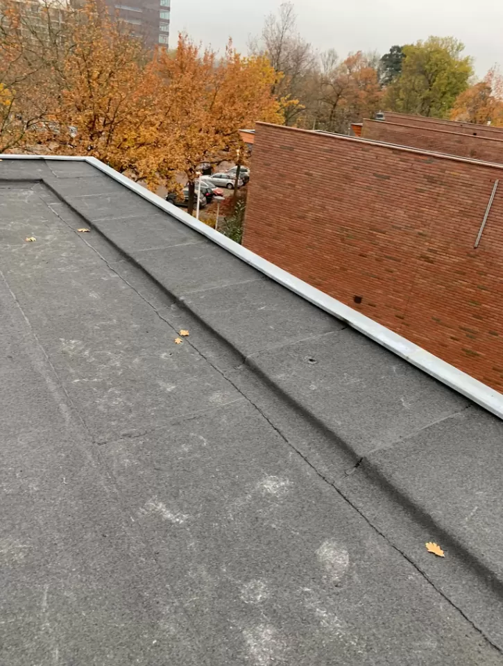 bitumen dakbedekking plat dak Vlaardingen